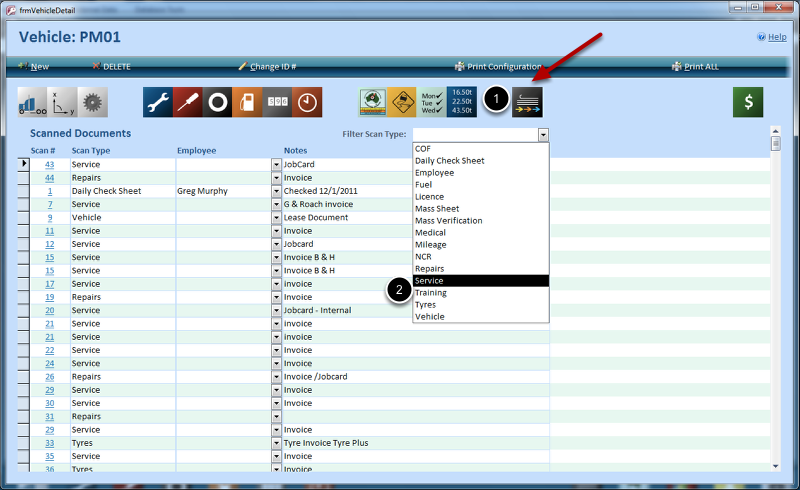 Other Method to find scanned documents